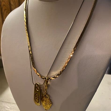 gucci repurposed necklace|gucci necklace vintage.